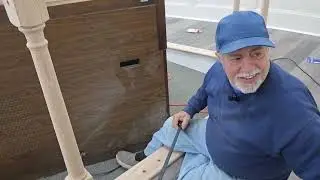 Строительство перил для пандуса для людей с ограниченными возможностями