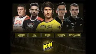 Первая игра в новом составе Na'vi lil и lebron.
