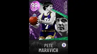 WE GOT INVINCIBLE DARK MATTER PETE MARAVICH GAMEPLAY IN NBA 2K22 MYTEAM!!!  AWESOME PISTOL PETE!!!
