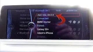 BMW F серии: как подключить телефон к Bluetooth и Bluetooth-аудио (F10, F11, F20, F30)