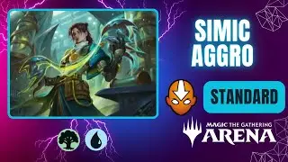 💧🌳 Агрессивная колода Симик | Стандартный формат | Геймплей Magic the Gathering Arena | TLA | BO1