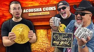 He Traded Us Over 60 Ounces Of Silver! #silver #gold #fyp