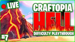 Craftopia Hell Difficulty Playthrough LIVE | Episode 7 | Craftopia Playthrough
