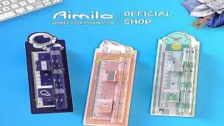[READY] Aimilo 5in1 Pensil Set Alat Tulis Anak Lucu Dan Penghapus Untuk Tempat Pensil Buku Tulis S