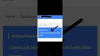 ABC ID LINK TO STUDENTS LOGIN IN SAMARTH PORTAL (UNIVERSITY OF MUMBAI)