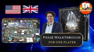 SYNCANITE FOUNDATION // Phase walkthrough for one player // No inturuptions overview // Board Game
