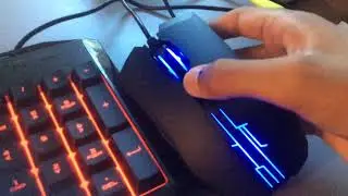 Devastator 3 keyboard and mouse are lit