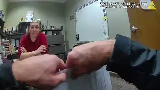 scared DMV worker thinks people are out to get her.