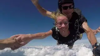 Lisa P Triangle Skydiving Center video