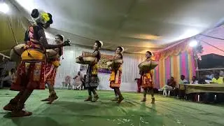 Sambalpuri record dance stage program group dance jaypatna durgapooja kalahandi