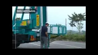 Управление автовышкой HORYONG. Operating Ladder Lift Truck.