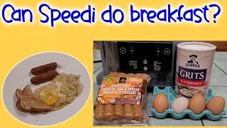 Ninja Speedi~Eggs, Grits and Sausage in the Ninja Speedi