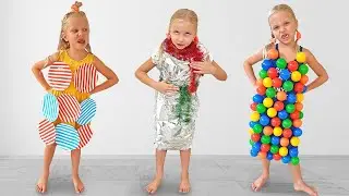 Alice wants new dresses and costumes for the Christmas party alice and eva