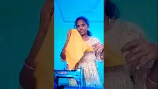 మిగిలిన క్లాత్ తోటి కుట్టిన#fashionstyles #fashion # YouTube short# viral video# back stitching