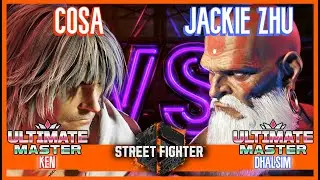 SF6 Match &diams; COSA (Ken) 🆚 JACKIE ZHU (Dhalsim) &diams; High level matches