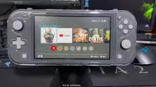 Switch Lite ស្អាត​ ដូចថ្មី​ ☺ អត់​ JB ទេ​ តែមាន​ Game 4 ក្នុងហ្នឹងស្រាប់❤️️