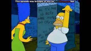 The Simpsons - No T.V. And No Beer