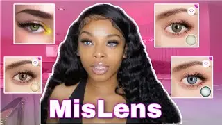 Affordable Colored Contact Lenses x MisLens (Dark Brown eyes)