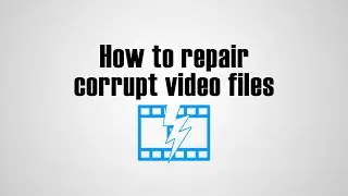 How to repair corrupt or broken MOV files - Repair Video Damage - Corrupt Movie File
