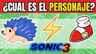 💎 SONIC | ADIVINA EL PERSONAJE por EMOJIS 🔊| Sólo los verdaderos fanáticos aciertan en todo #trivia