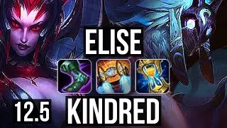 ELISE vs KINDRED (JNG) | Rank 5 Elise, 11/2/12, Dominating | NA Grandmaster | 12.5
