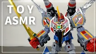ASMR【箱開封と変形合体の音を楽しむ】THE合体 超合体超人 DXフルパワーグリッドマン