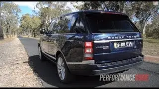 2013 Range Rover Vogue SE SDV8 engine sound and 0-100km/h