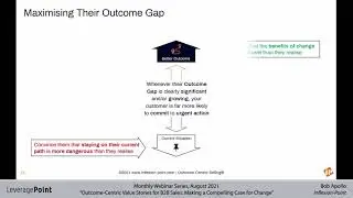 Outcome Centric Value Stories for B2B Sales: Making a Compelling Case for Change