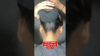 Donut Bun Hairstyles