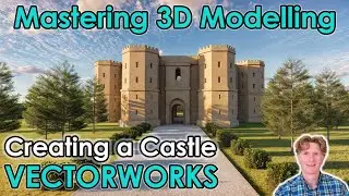 Mastering 3D Modelling in Vectorworks: Creating a Stunning Castle