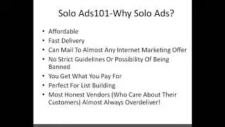 5 Igor Kheifet's Solo Ad Training   03   Being SAFE With Solos