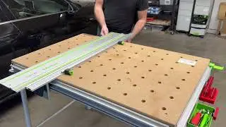 How to calibrate and square the Festool MFT table using Fence Dogs
