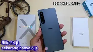 Ini baru the real flagship || Unboxing Sony Xperia 1 mark IV || Harga terjun bebas ❤️‍🔥❤️‍🔥