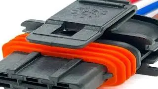 3 Pin 3.5mm Auto Fuel Pressure Sensor Waterproof Electrical Female Connector Wiring Harness Plug For