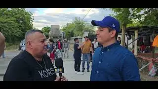 Hoy Desde la Nueva Calle en el Barrio Santa Mar&iacute;a de Nacaome con Rodolfo FITO Alcalde