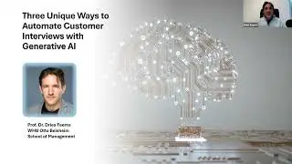 Three unique ways to automate customer interviews with generative ai