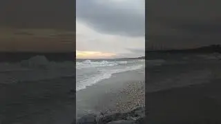 Storm Is Calm Down In Marmara Sea İstanbul Turkey