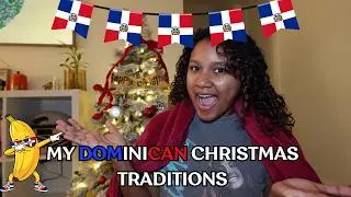 My Dominican Christmas Traditions 🇩🇴🎄✨ vlogmas day 11