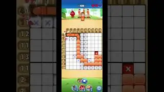 Nono Crossing Level 429 #shorts #nonocrossing #nonocrossinglevel429 #nonocrossinglv429 #nonogram
