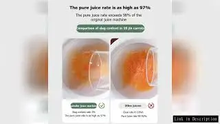 Mokkom Mini Slow Juicer Household Full-automatic Small Multifunctional Residue Juice Separation Frui