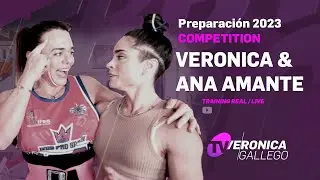HOY ENTRENAMOS CON ANA AMANTE