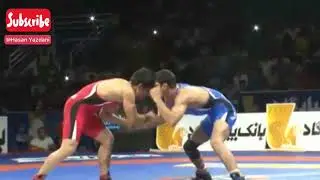 کشتی حساس انتخابی تیم ملی بین مهدی تقوی قهرمان سابق جهان و پهلوان حسن یزدانی