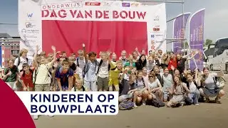 Onderwijsdag van de Bouw in Brabant kweekt enthousiasme bij jonge bezoekers