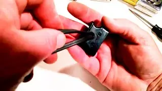 How to Wire Vintage Singer Featherweight 221 Sewing Machine 3-Prong Power & Pedal Cord Connector