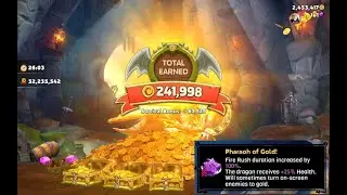 Hungry Dragon How to Make 240k Gold in 1 run short video No cheats