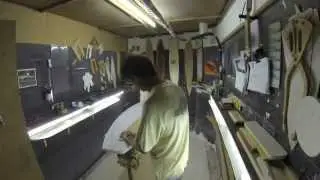 Handshaping a surfboard | ROCK ISLANDS