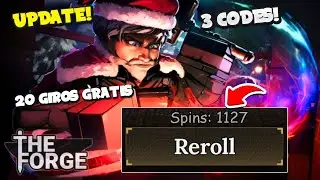 NOVOS CÓDIGOS DE 20 SPINS NO THE FORGE + TODOS OS CÓDIGOS SECRETOS DO THE FORGE...