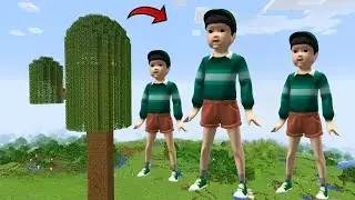 i Found Scariest SQUID GAME DOLL 😱 in Minecraft | Squid Game 3 | Minecraft |