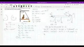 Ejercicio 5  equilibrio de solidos.  Un oso hambriento que pesa 800 N