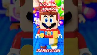 Lego Super Mario Brothers Peach Cat Costumes #mario #nintendo #lego